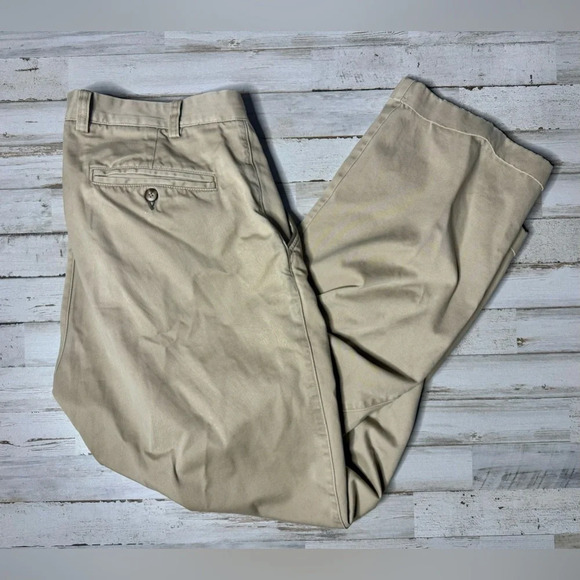 Orvis Other - Orvis Pants Men's 36x29 Tan Trim Fit Cotton Dress Comfort